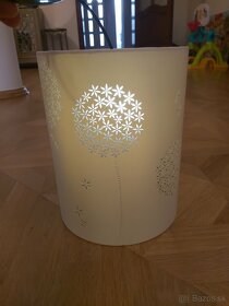 Dve tienidlá na visiacu lampu svetlo béžové - 3