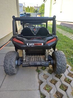 Elektricke detske auticko UTV 24V cervene - 3
