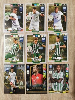 Ferencvaros - futbalové kartičky - 3
