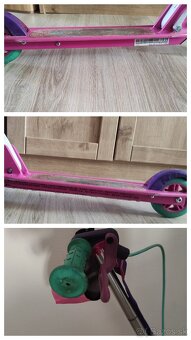 Detská kolobežka s blikajúcim kolesom - 3