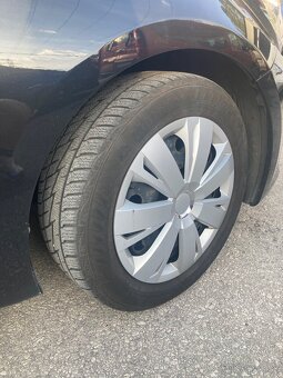 Predám plechové disky 6.5X16 ET51 5X114.3 67 s pneu - 3