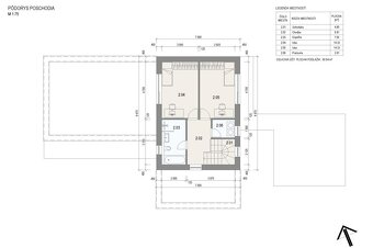 Pozemok 808 m2 s projektom rodinného domu Varín - 3