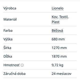 Detská ohrádka Lionelo - 3