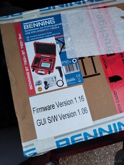 Súprava Benning ST 760+. Skúšačka spotrebičov na skúšanie el - 3