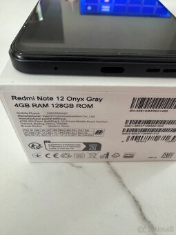 Redmi Note 12 Onyx Gray 128GB - 3