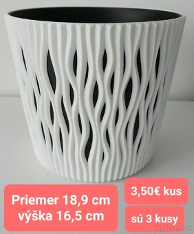 Predám kvetináče - 3