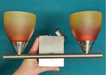 Predám stojacu lampu + darujem rovnaké nástenné svietidlá - 3