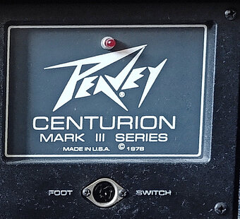 PREDÁM BG/GIT. ZOSILOVAČ PEAVEY CENTURION 130W  1978 - 3
