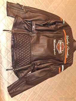 Dámska koženna Harley Davidson bunda - 3