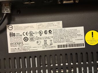 Elo touch solutions monitor/PC - 3