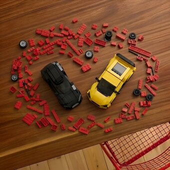 LEGO MOC modely autíčok - 3