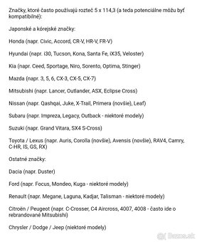 Disky 18"  BROCK B25 - 808, 5x114,3  ET38 - 3