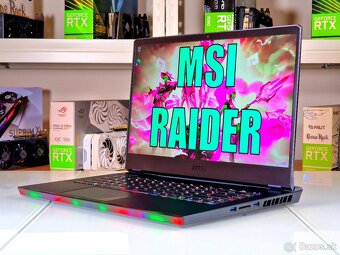 Herný notebook MSI RAIDER GE67 HX | i7-12800HX | QHD 240Hz - 3