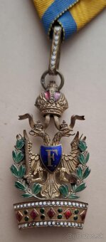 RU Rad Železnej koruny III.triedy s vojnovou dekoráciou - 3