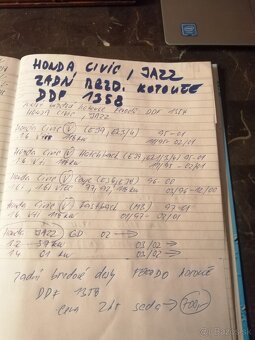 HondaProdám nové přední, zadní brzdové kotouče značky Ferodo - 3