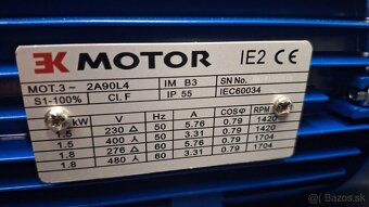 Elektromotor 1,5kW 1420 ot - 3