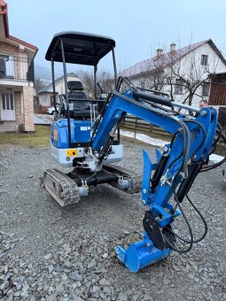 Minibager 1.3T Kubota motor - 3