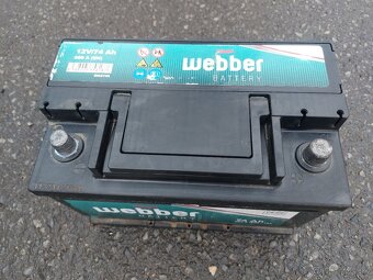 Autobatéria Webber 12V 74 Ah - 3