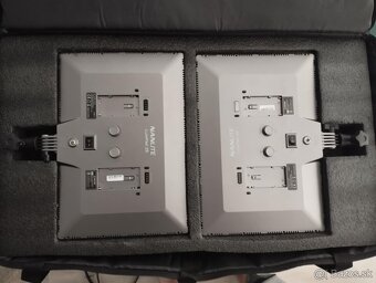 NANLITE LumiPad 25 LED sada 2 panelových svetiel - 3