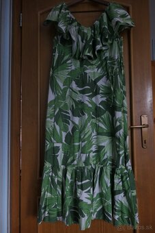 GANT PALM BREZE luxusne dlhe letne saty vel. 40/L - 3
