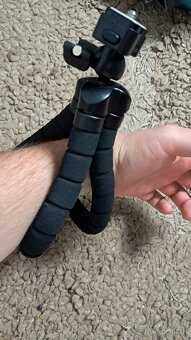Eternico Flexible Mini Tripod T-100 (čierny) - 3