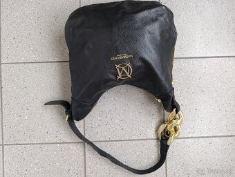 Krásna kožená kabelka MASSIMO CONTTI - 3