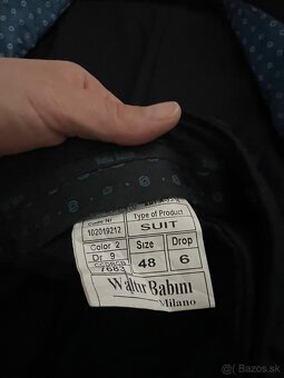pánsky kvalitný oblek - 3