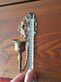 Mosadzný svietnik - 3