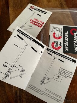 Kolobežka freestyle STRIKER GRAVIS L black - 3