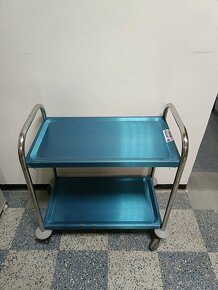 Servírovací vozík stôl (nerezový) - Rezervovaný - 3