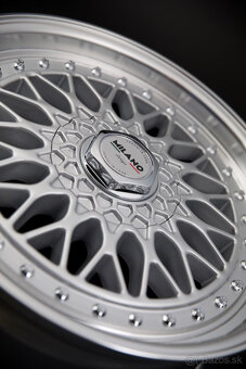 Alu kola 16" 4x100/108 Riccardo silver/gold - 3