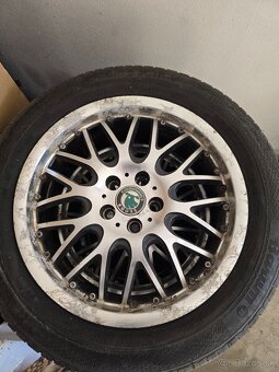 5×100 r16 205/55  letne gumy - 3