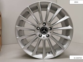 Mercedes A, B, C, E, GLA, alu disky 5x112 R19 ET38 8J 1200 - 3