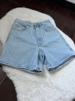 Riflové oversized šortky - nové - 3