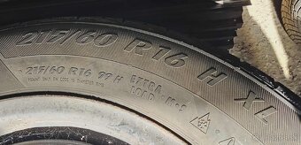 215/60 R16 zimná sada - 3