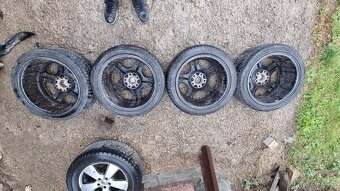 BMW E46 R17 elektrony + zimné gumy 225/45 - 3