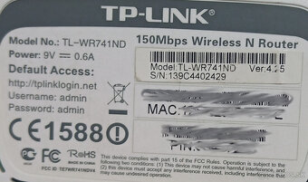WiFi Router TP-LINK TL-WR741ND - 3