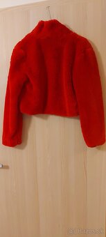 Krásne červené spoločenské šaty - 3