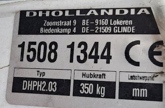 Prodám plošinu pro vozíčkáře Dhollandia DHPH2.03 - 3