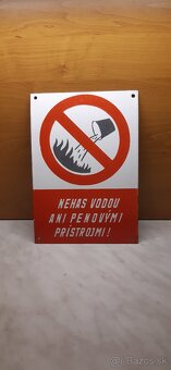 Smaltovane retro cedule-tabule - 3