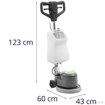 Jednokotúčový stroj – 13" – 8 l - 3