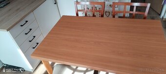 Predam stol + stolicky - 3