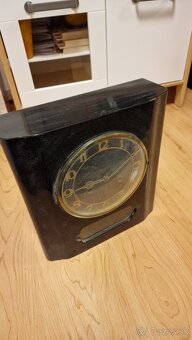 Nástenné staré art deco hodiny Chronotechna - 3