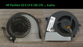 Ventilátory: HP 15-DA/250 G4G5G6/15AB/15E/CQ56/Acer/320-15 - 3