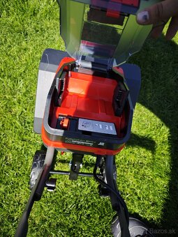 Nový rotavator na baterky Einhell - 3