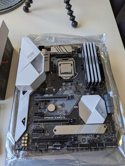 Combo MB + CPU 9700k + 32 GB RAM + 256 GB NVMe DISK + ZDROJ - 3