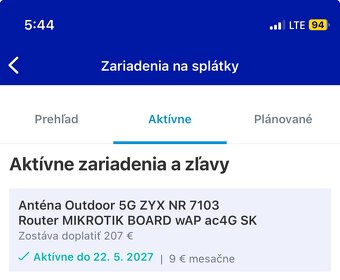 Anténa a router O2 - 3