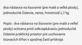 Odšťavovač Zelmer - 3