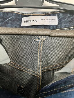 Bershka rifle modré - 3