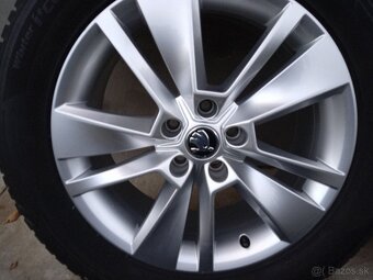 18"5x112 ET 43....235/55 R18... Škoda Kodiaq zimná sada - 3